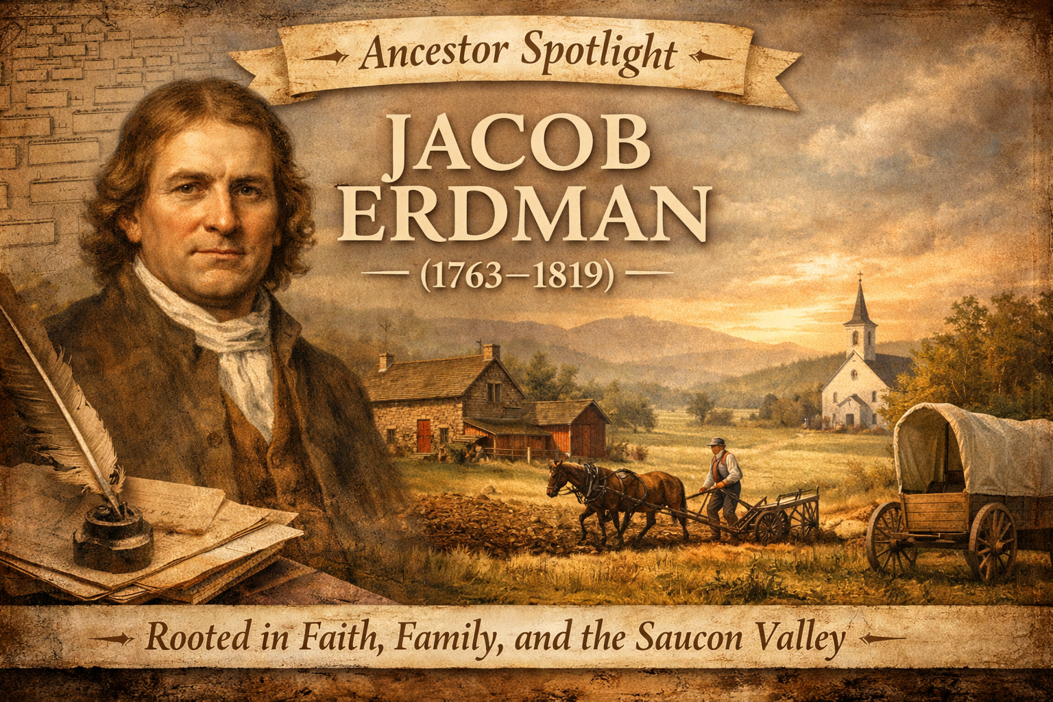 🌿 Ancestor Spotlight: Jacob Erdman (1763–1819)