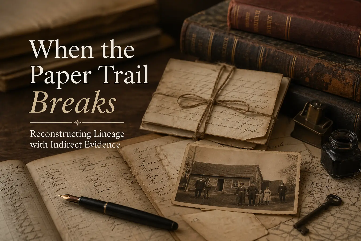 When the Paper Trail Breaks: Reconstructing Lineage with Indirect Evidence